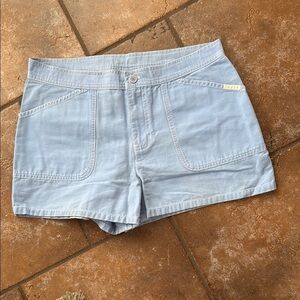 Calvin Klein Blue Jean Shorts Lightweight Denim Casual Style